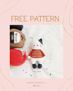 noel cat free pattern full