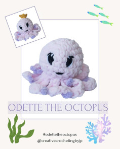 odette the octopus crochet pattern