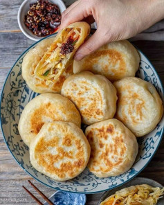 Pan-fried Daikon Radish Bun😋