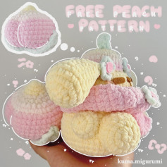 💭🍑 PEACHIEST PEACH 🍑 pattern