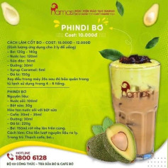 phindi bơ, Hồng trà sữa bơ nướng, trà sữa oolong bơ, Long nhãn dưa lưới, sữa dừa long nhãn, hương chi liên tử, long nhãn mạt li