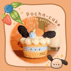 Pocha-cake free pattern ⋆˚🐾˖°