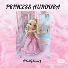 princess auroura crochet pattern