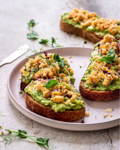 Protein-Packed Avocado Toast