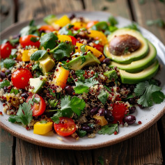 Quinoa and Black Bean Salad