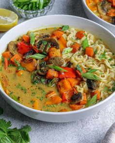 Ramen Vegetable Soup