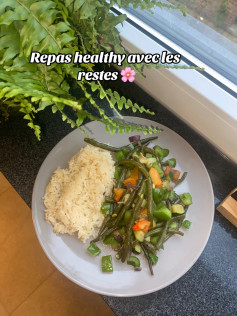 repas healthy avecles restes