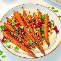 Roasted Carrots with Vegan Ricotta 😍