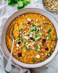 ROASTED PUMPKIN CREAMY RISOTTO😍