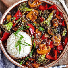 Saucy Vegetable Stir-Fry