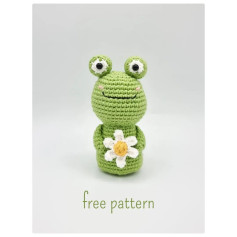 saule the frog crochet pattern