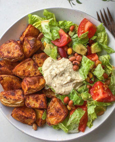 SMOKEY OVEN BAKED POTATOES