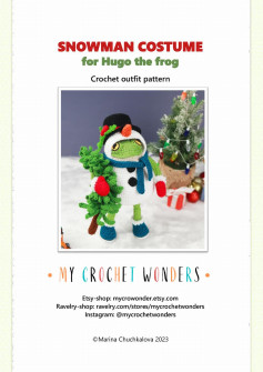 snowman costume for hugo the frog