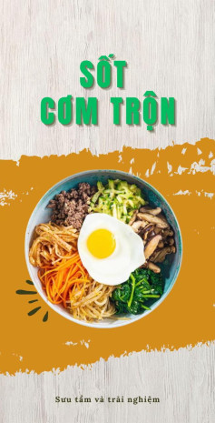 sốt cơm trộn, sốt truyền thống, sốt doenjang, sốt tương miso