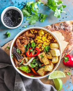 Spiced Mushroom Ramen