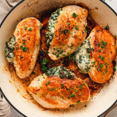 SPINACH STUFFED CHICKEN