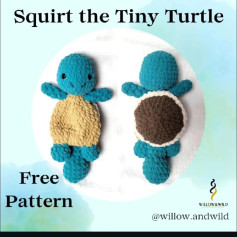 squirt the tiny turtle free pattern