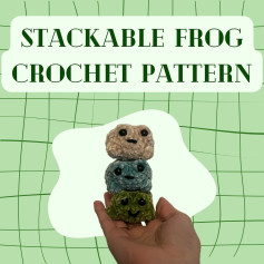 stackable frog crochet pattern