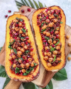 Stuffed Butternut Squash