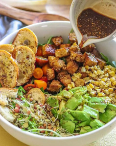 Summer Lime Tempeh Salad