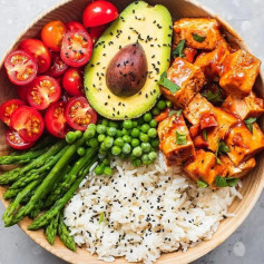 Sweet and sour tofu recipe (serves 2)