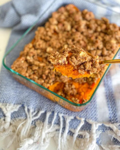 Sweet Potato Casserole is a delightful vegan twist on a traditional favorite. 😋