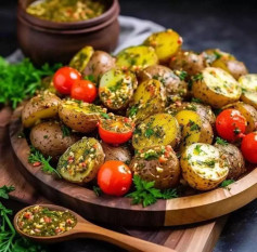 🌱Tangy Dill Dijon Roasted Potato Salad🌱