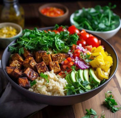 Tempeh Buddha Bowl