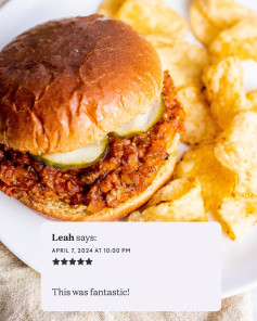 Thank you for the comment, Leah! I love these vegan sloppy Joe’s too - perfect for a spring dinner on the deck 💕 recipe 👇