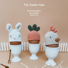 the easter hats crochet pattern