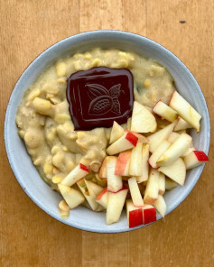 🪙 THE SOY CUSTARD BOWL WITH TART CHERRIES 🍒