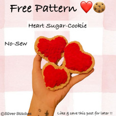 This is my Heart sugar cookie 🍪 pattern