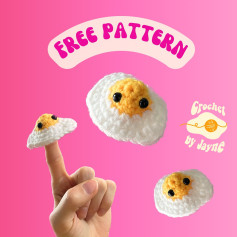 🍳TINY EGG PATTERN🍳 NEW YEAR NEW FREE PATTERN ✨