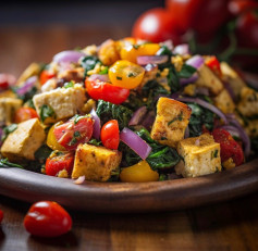 Tofu Veggie Scramble