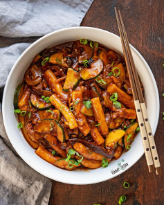 tteokbokki stir fried rice cakes