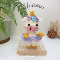 unicorn dress crochet pattern