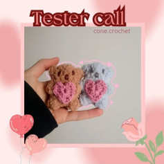 ✿ Valentine bear tester call ✿ (CLOSED)