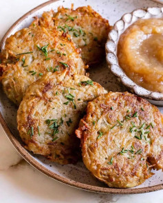 Vegan Latkes (Potato Pancakes)