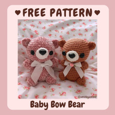 🧸🎀 Baby Bow Bear 🎀🧸