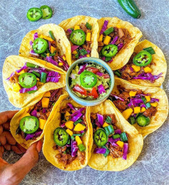 BBQ jackfruit taco recipe!