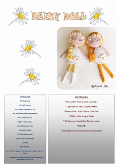 beauty daisy doll crochet pattern