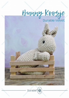 Bunny Koosje Durable Velvet crochet pattern