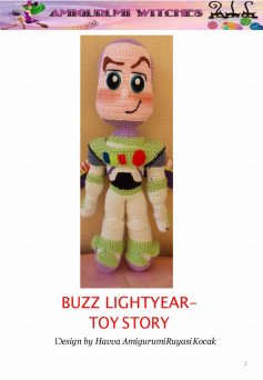 BUZZ LIGHTYEAR– TOY STORY crochet pattern