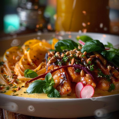 CHEESY BEANY SQUASH BOWL