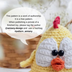 Chicken-Chick FREE pattern 🐥