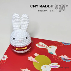 cny rabbit free pattern