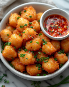 Crispy Vegan Tofu Bites🍟