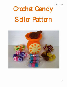 CROCHET CANDY SELLER PATTERN