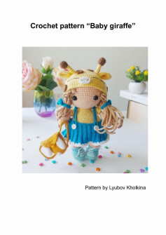 Crochet pattern “Baby giraffe”