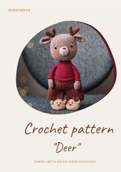 Crochet pattern Deer